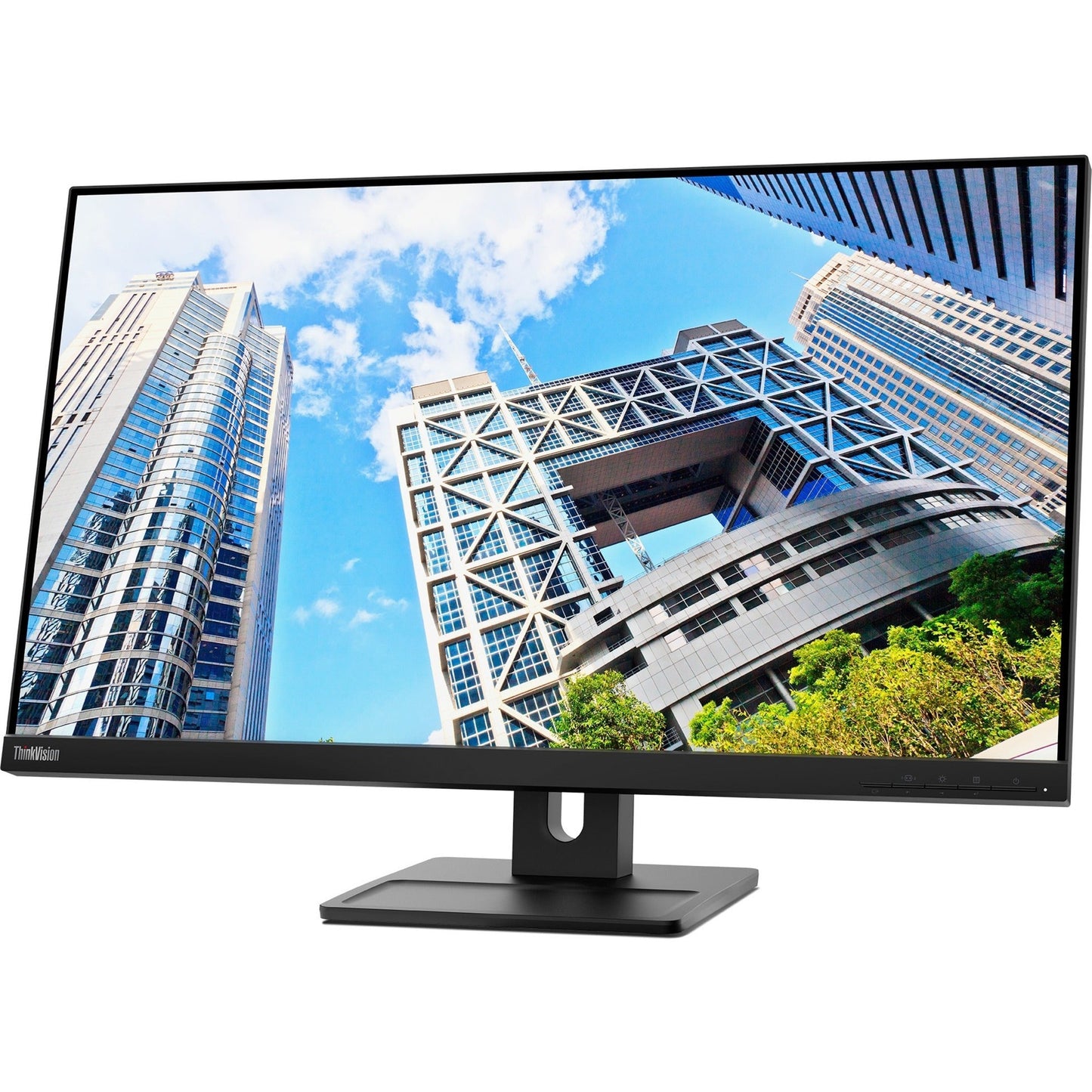 Lenovo ThinkVision E28u-20 28" 4K UHD LCD Monitor - 16:9 - Raven Black