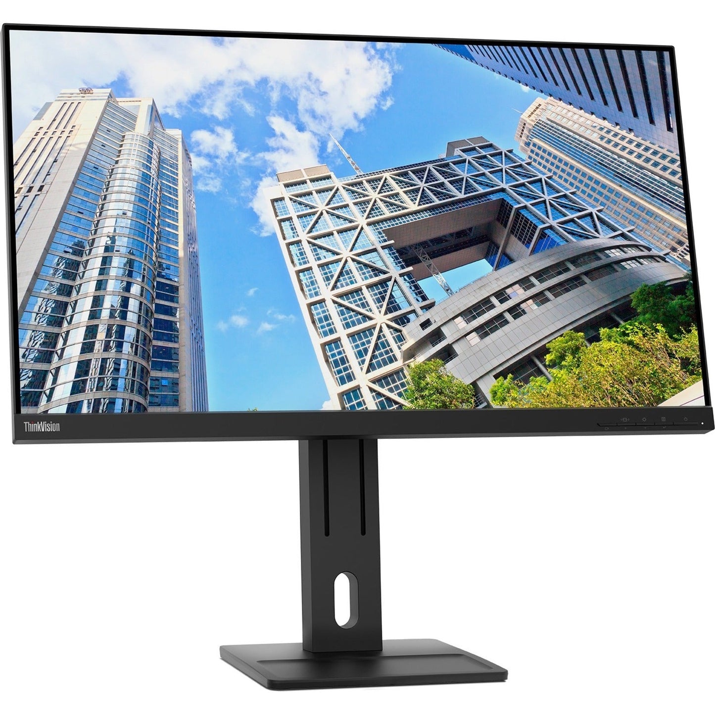 Lenovo ThinkVision E28u-20 28" 4K UHD LCD Monitor - 16:9 - Raven Black