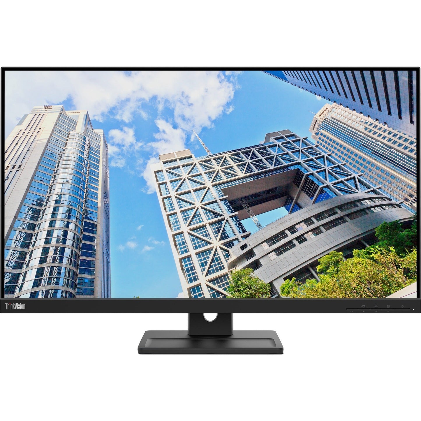 Lenovo ThinkVision E28u-20 28" 4K UHD LCD Monitor - 16:9 - Raven Black