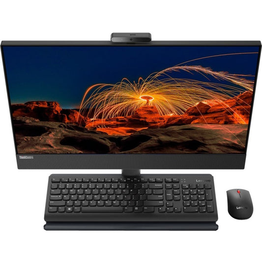 Lenovo ThinkCentre M90a Gen 3 11VF006EUS All-in-One Computer - Intel Core i3 12th Gen i3-12100 Quad-core (4 Core) 3.30 GHz - 8 GB RAM DDR4 SDRAM - 256 GB NVMe M.2 PCI Express PCI Express NVMe 4.0 x4 SSD - 23.8" Full HD 1920 x 1080 - Desktop - Black