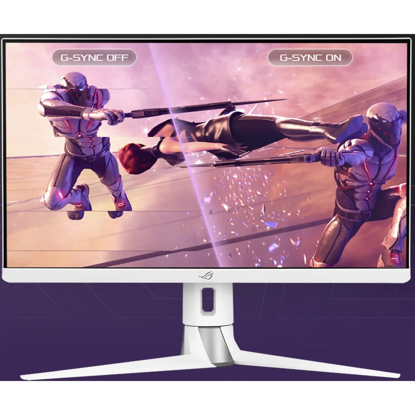 Asus ROG Strix XG27AQ-W 27" WQHD Gaming LCD Monitor - 16:9 - White