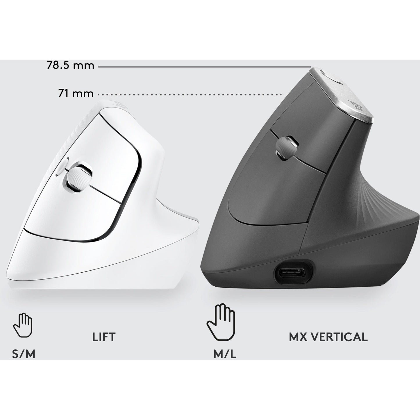 Logitech Lift Ergo Mouse