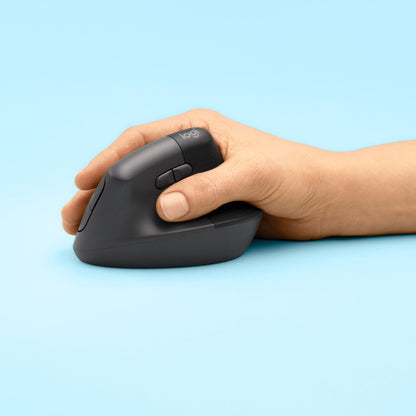 Logitech Lift Vertical Ergonomic Mouse (Graphite)