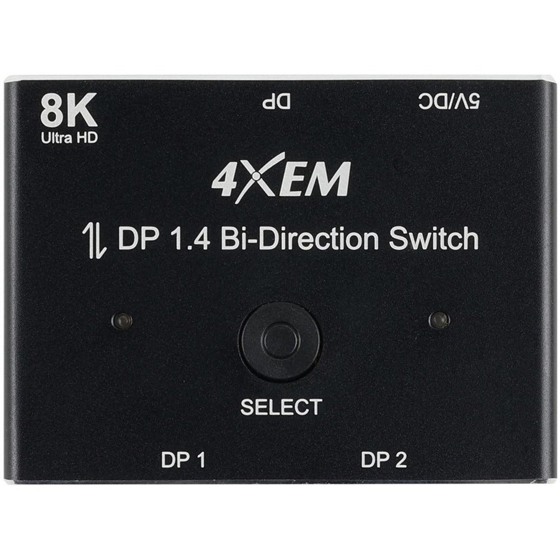 4XEM 8K DisplayPort Bi-Directional Switch