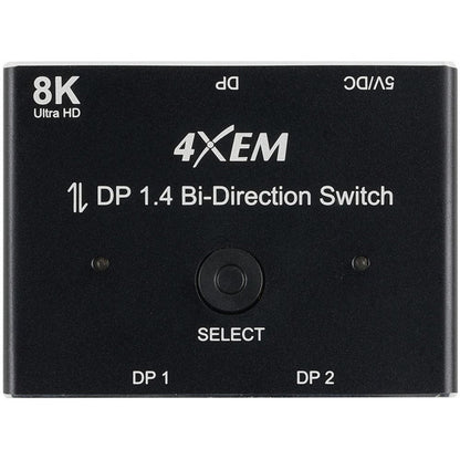 4XEM 8K DisplayPort Bi-Directional Switch