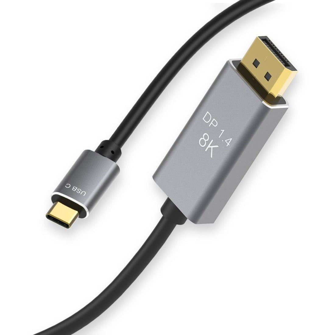 4XEM 8K/4K 2M USB-C to DisplayPort Cable