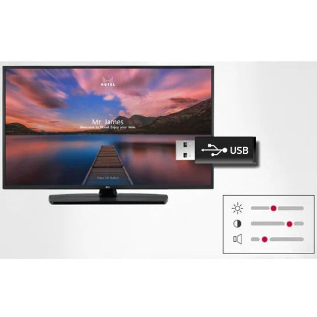 LG Hospitality US660H9UA 55US660H9UA 55" Smart LED-LCD TV - 4K UHDTV - Ceramic Black