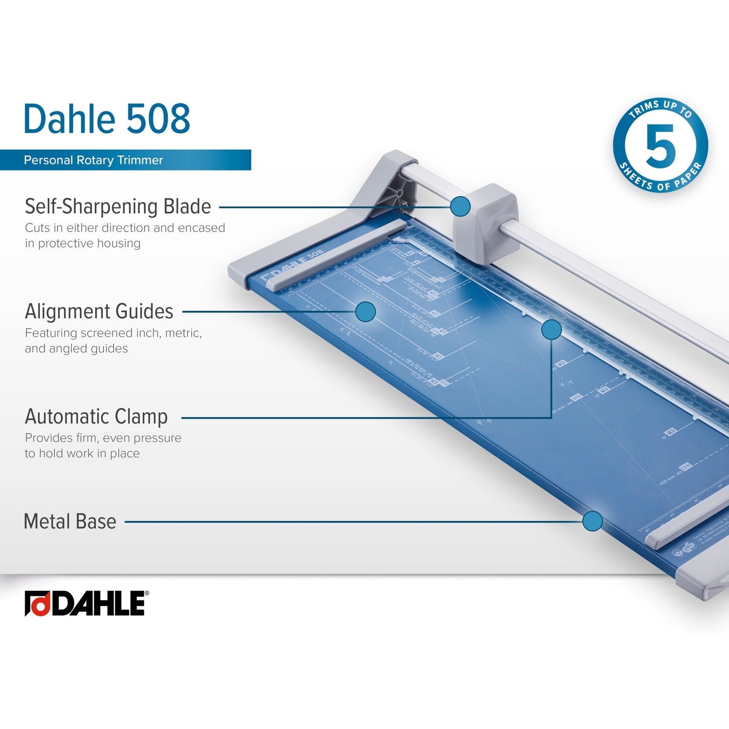 Dahle 508 Personal Rotary Trimmer