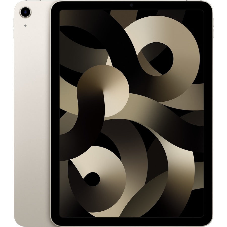 Apple iPad Air (5th Generation) A2588 Tablet - 10.9" - M1 Octa-core (8 Core) - 8 GB RAM - 64 GB Storage - iPadOS 15 - Starlight