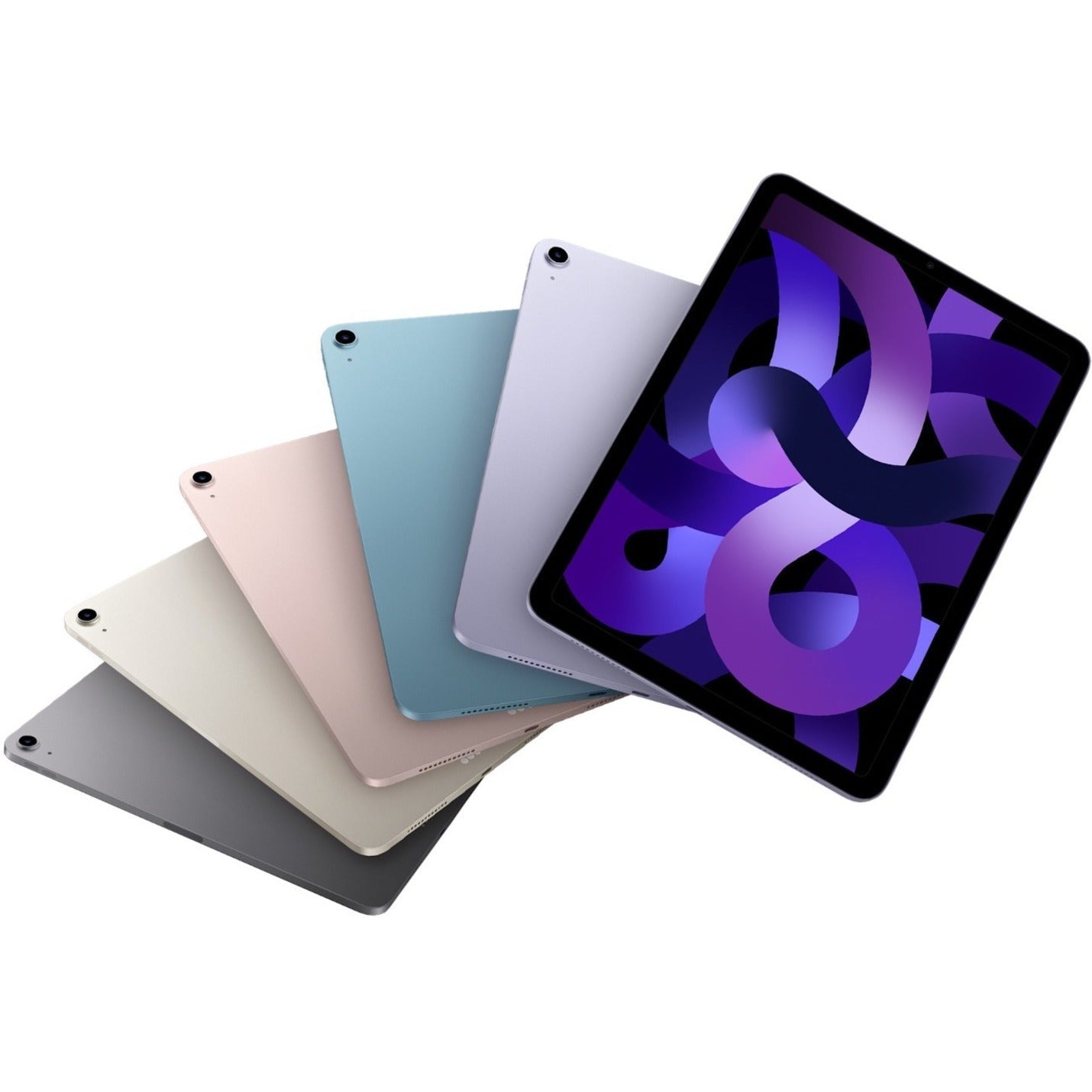 Apple iPad Air (5th Generation) A2588 Tablet - 10.9" - M1 Octa-core (8 Core) - 8 GB RAM - 64 GB Storage - iPadOS 15 - Pink