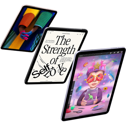 Apple iPad Air (5th Generation) A2588 Tablet - 10.9" - M1 Octa-core (8 Core) - 8 GB RAM - 64 GB Storage - iPadOS 15 - Pink