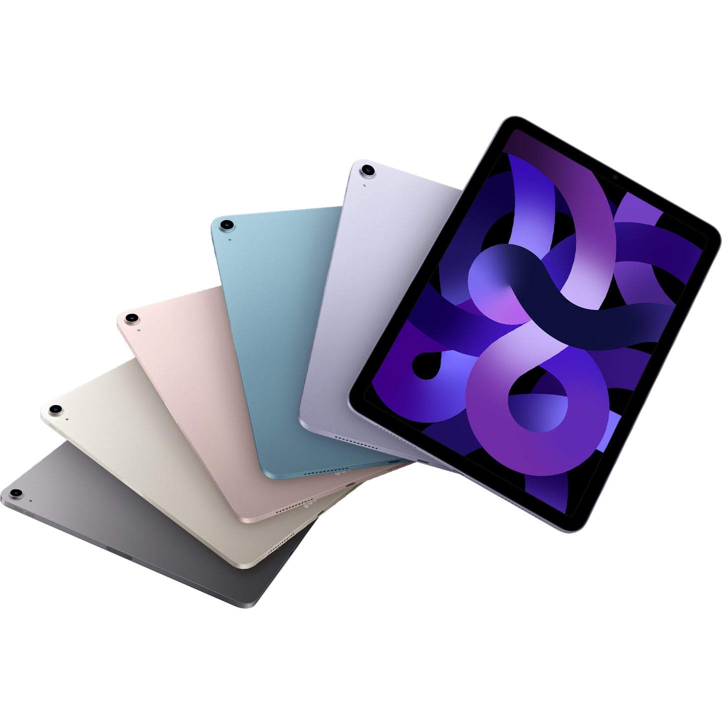 Apple iPad Air (5th Generation) A2588 Tablet - 10.9" - M1 Octa-core (8 Core) - 8 GB RAM - 256 GB Storage - iPadOS 15 - Space Gray