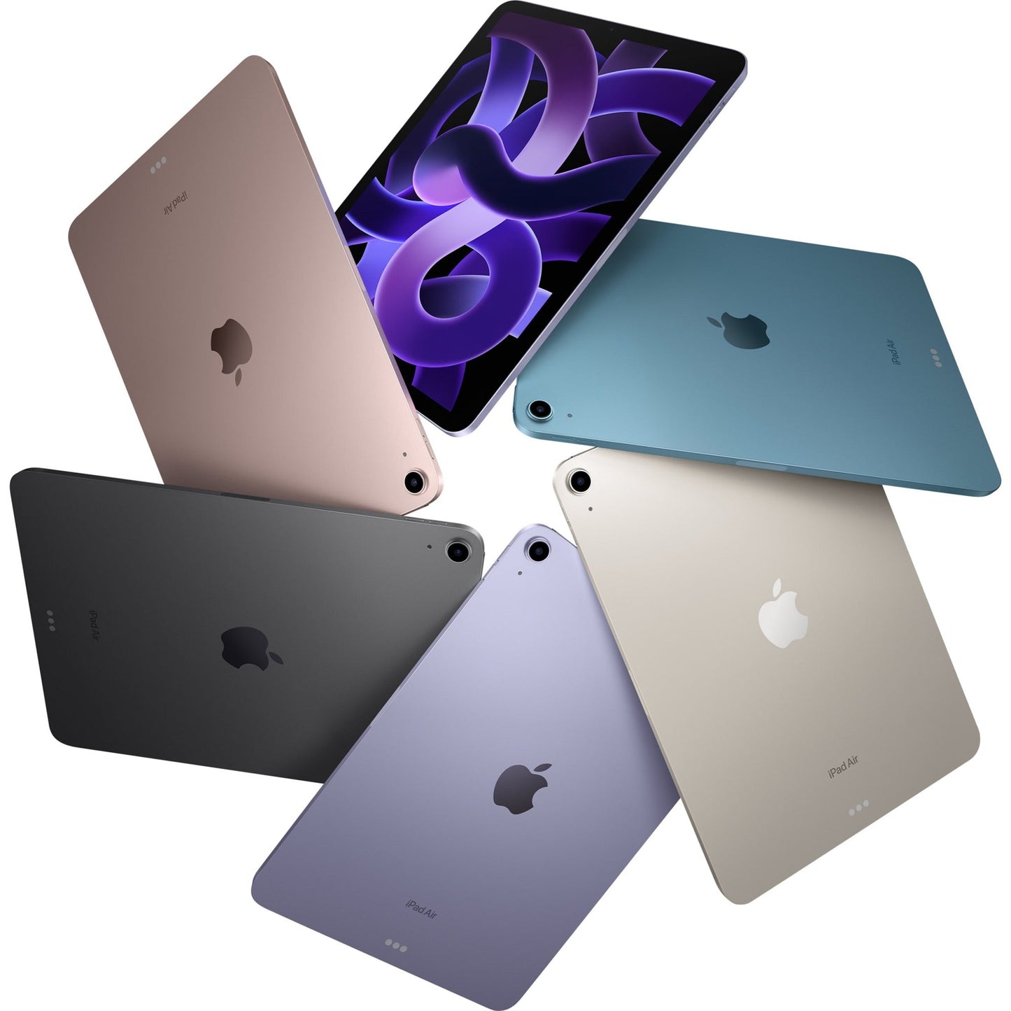 Apple iPad Air (5th Generation) A2588 Tablet - 10.9" - M1 Octa-core (8 Core) - 8 GB RAM - 256 GB Storage - iPadOS 15 - Pink