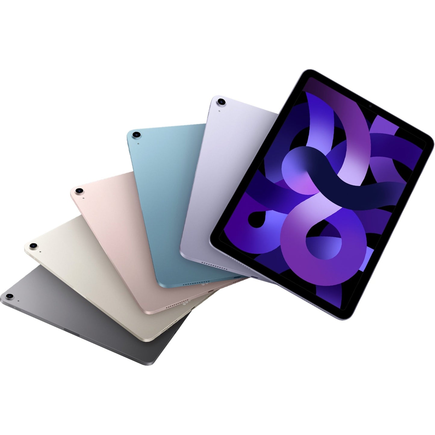 Apple iPad Air (5th Generation) A2588 Tablet - 10.9" - M1 Octa-core (8 Core) - 8 GB RAM - 256 GB Storage - iPadOS 15 - Pink