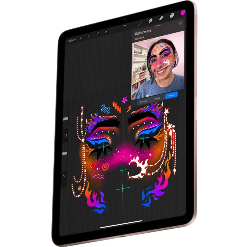 Apple iPad Air (5th Generation) A2588 Tablet - 10.9" - M1 Octa-core (8 Core) - 8 GB RAM - 256 GB Storage - iPadOS 15 - Pink