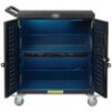 Tripp Lite Safe-IT UV Locking Storage Cart for Mobile Devices and AV Equipment Black