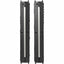 Tripp Lite High-Capacity Vertical Cable Manager - Deep Double Finger Duct with Cover - Single Sided - 6 in. Wide - Black - 7 ft. (2.2 m)