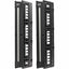 Tripp Lite High-Capacity Vertical Cable Manager - Deep Double Finger Duct with Cover - Single Sided - 6 in. Wide - Black - 7 ft. (2.2 m)