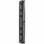 Tripp Lite High-Capacity Vertical Cable Manager - Deep Double Finger Duct with Cover - Single Sided - 6 in. Wide - Black - 7 ft. (2.2 m)