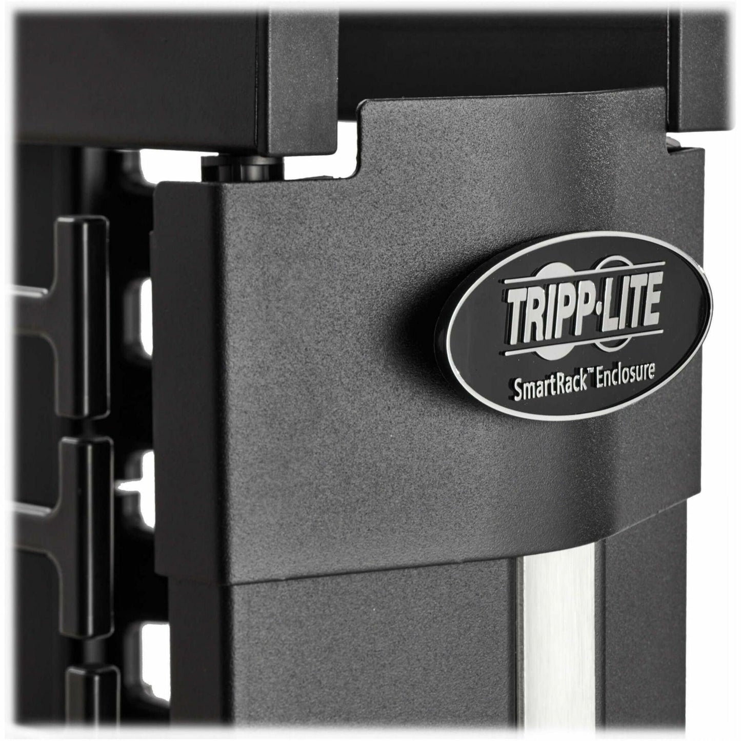 Tripp Lite High-Capacity Vertical Cable Manager - Deep Double Finger Duct with Cover - Double Sided - 6 in. Wide - Black - 7 ft. (2.2 m)