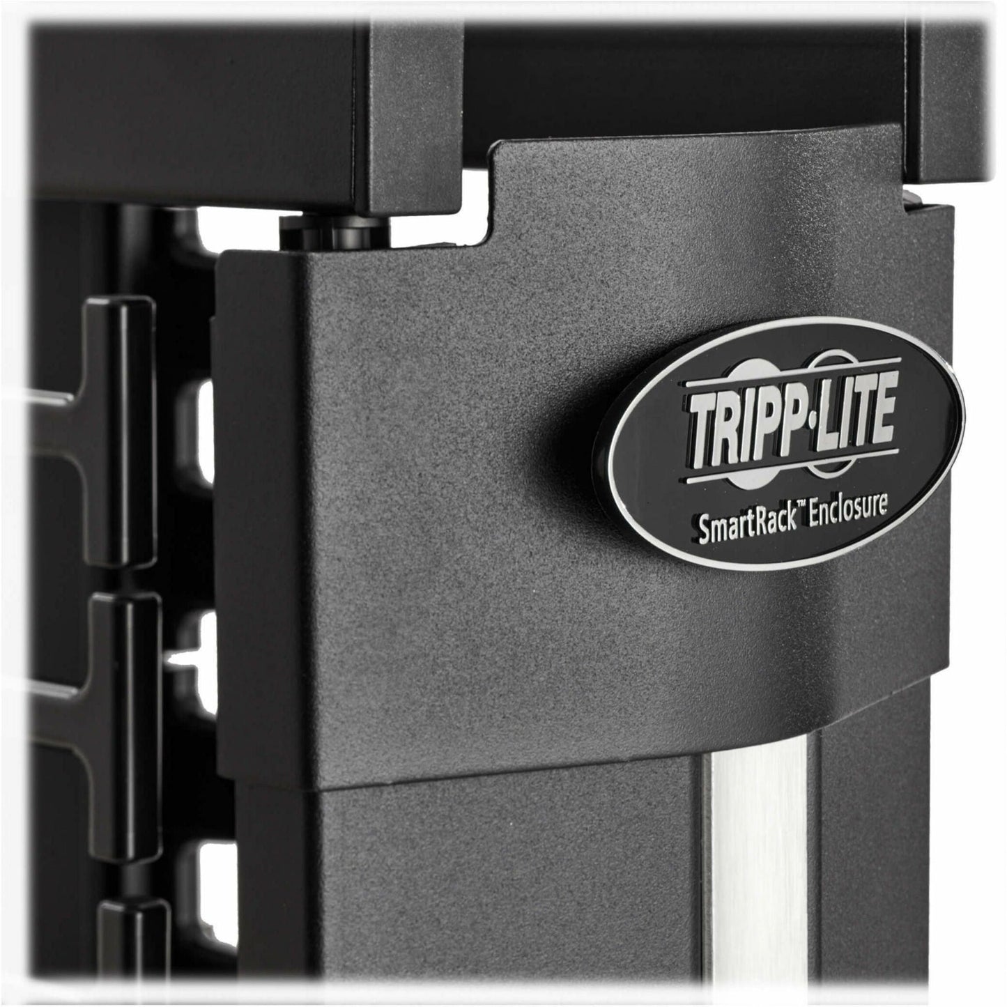 Tripp Lite High-Capacity Vertical Cable Manager - Deep Double Finger Duct with Cover - Double Sided - 6 in. Wide - Yellow/Black - 7 ft. (2.2 m)