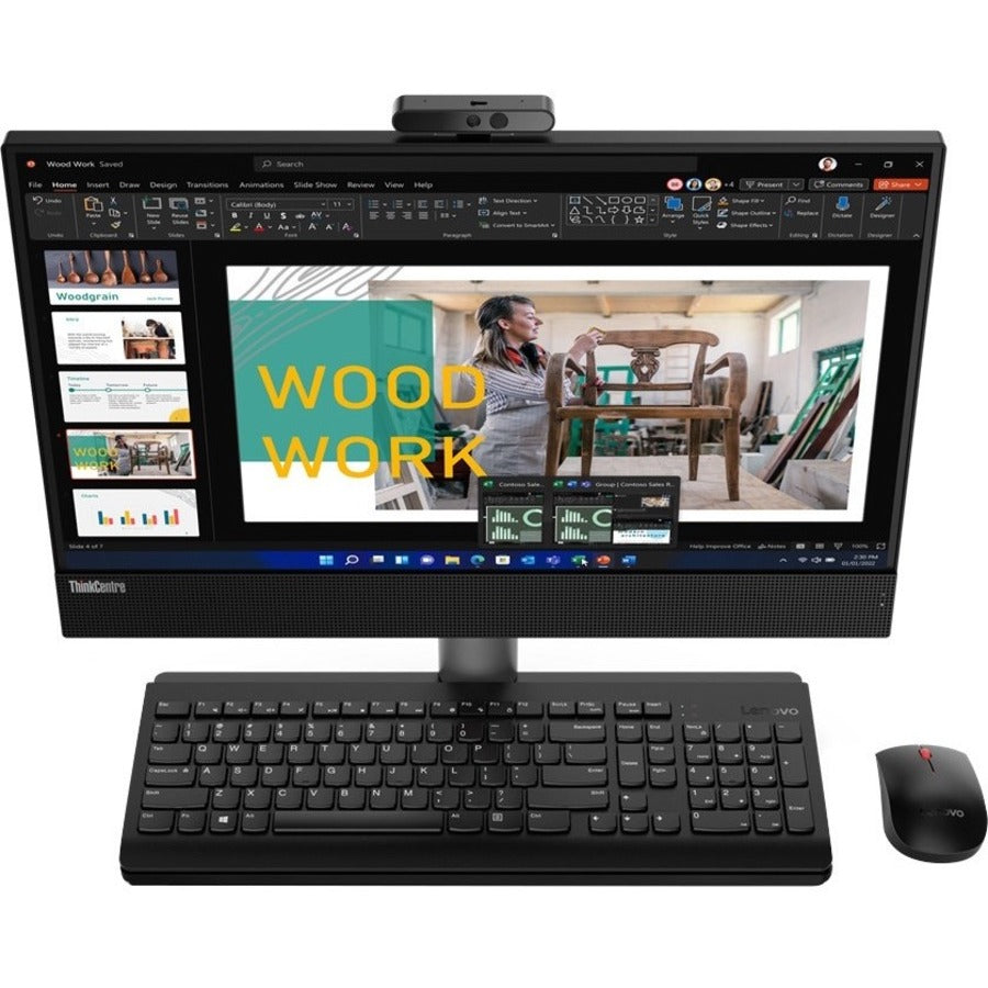 Lenovo ThinkCentre M70a Gen 3 11VL003UUS All-in-One Computer - Intel Core i5 12th Gen i5-12400 Hexa-core (6 Core) 2.50 GHz - 16 GB RAM DDR4 SDRAM - 512 GB NVMe M.2 PCI Express PCI Express NVMe 4.0 x4 SSD - 21.5" Full HD 1920 x 1080 - Desktop - Black