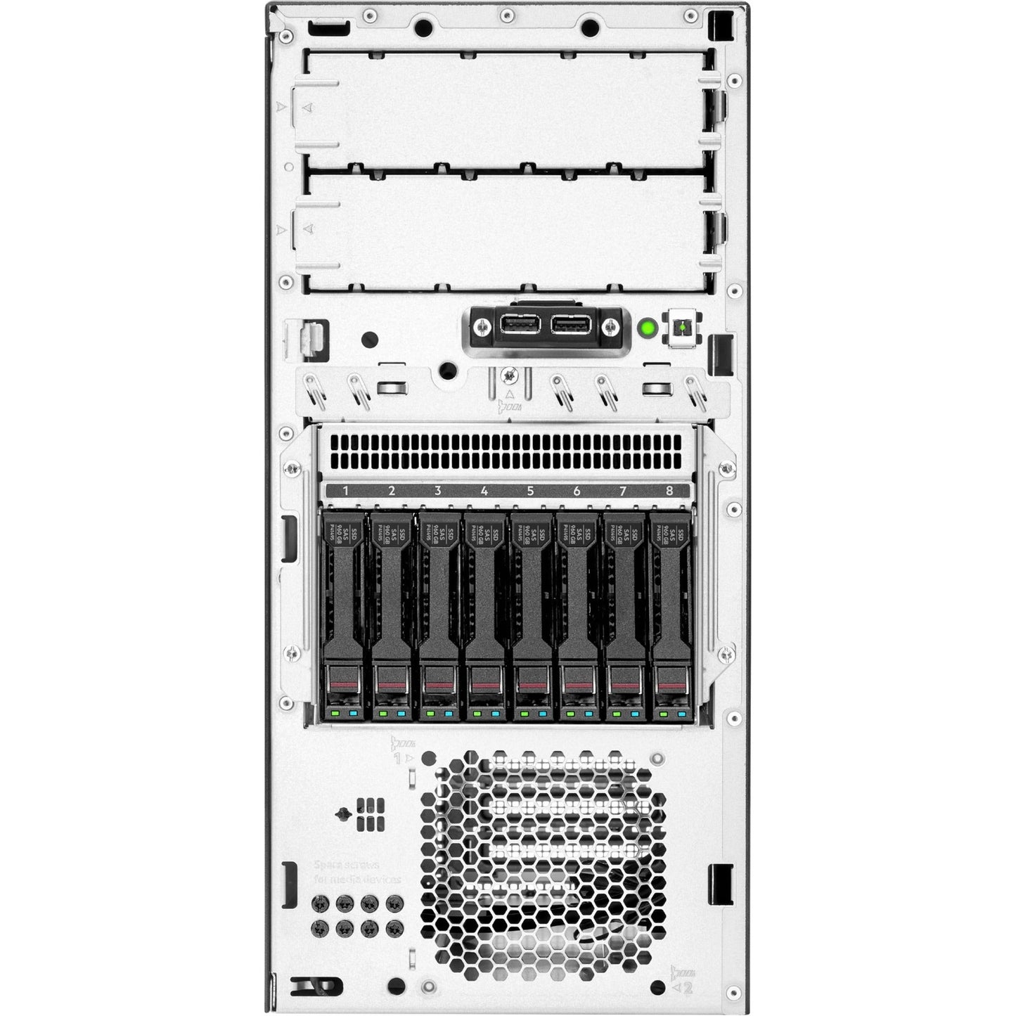 HPE ProLiant ML30 G10 Plus 4U Tower Server - 1 x Intel Xeon E-2314 2.80 GHz - 16 GB RAM - Serial ATA Controller