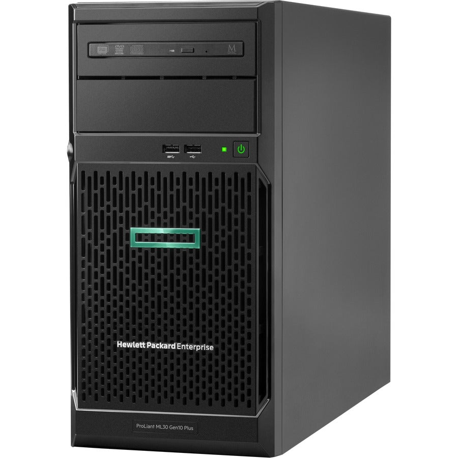 HPE ProLiant ML30 G10 Plus 4U Tower Server - 1 x Intel Xeon E-2314 2.80 GHz - 16 GB RAM - Serial ATA/600 Controller