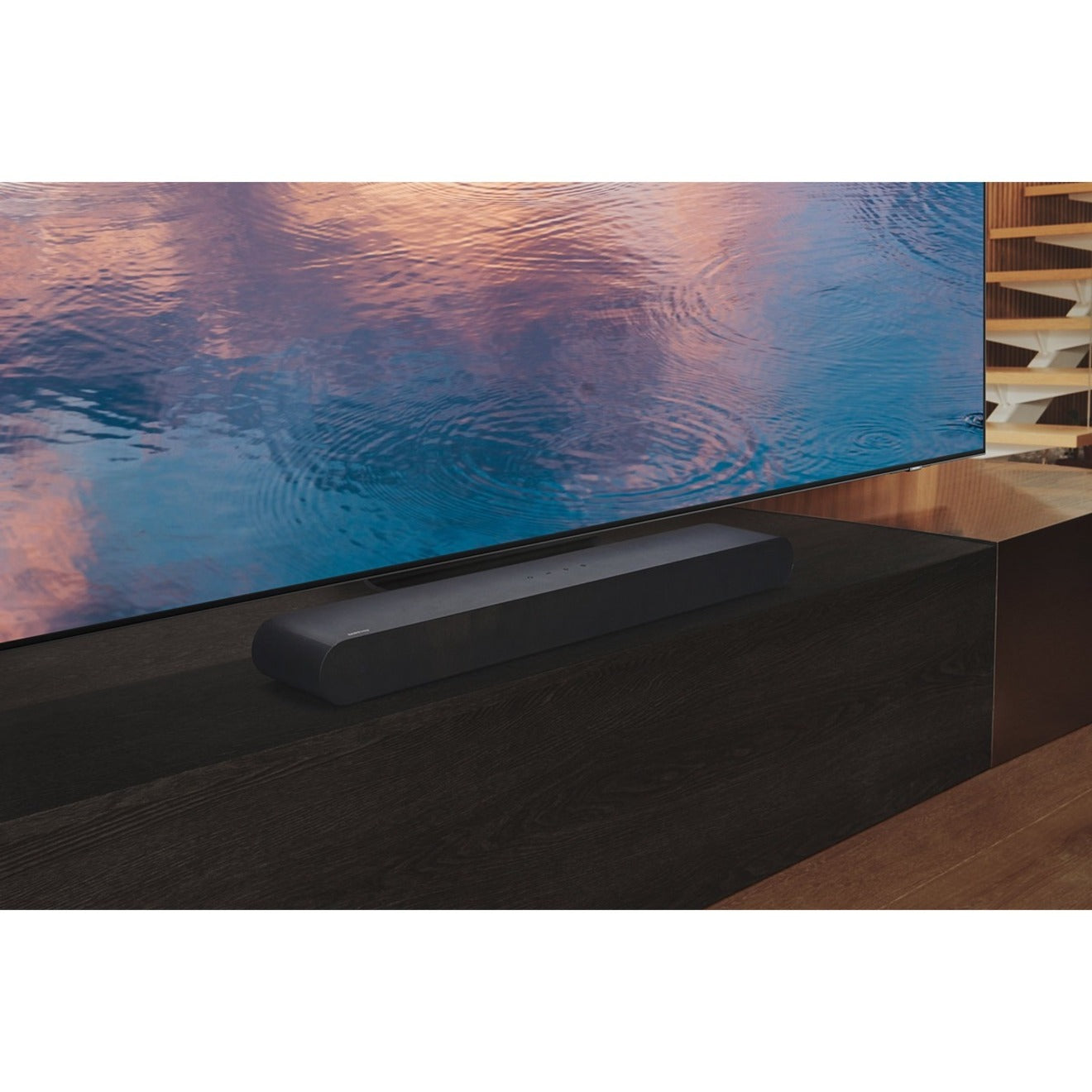 Samsung HW-S60B 5.0 Bluetooth Sound Bar Speaker - 200 W RMS - Alexa Supported