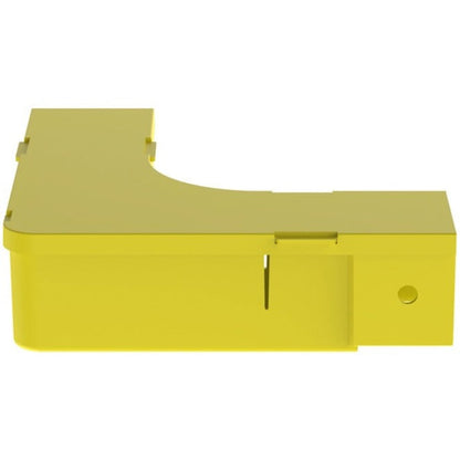 Panduit FiberRunner Horizontal Right-Angle 2x2 Yellow