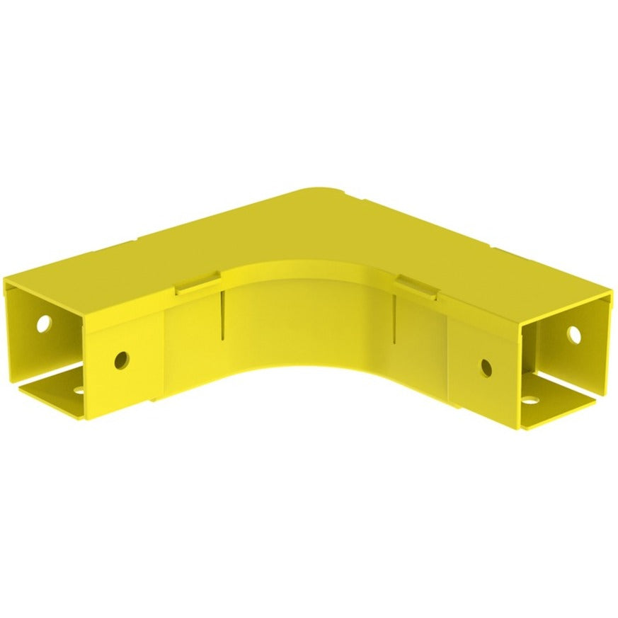 Panduit FiberRunner Horizontal Right-Angle 2x2 Yellow