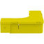 Panduit FiberRunner Horizontal Right-Angle 2x2 Yellow