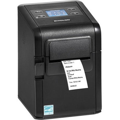 Bixolon SRP-S3000 Desktop Direct Thermal Printer - Monochrome - Label Print - Ethernet - USB - USB Host - Serial - Black