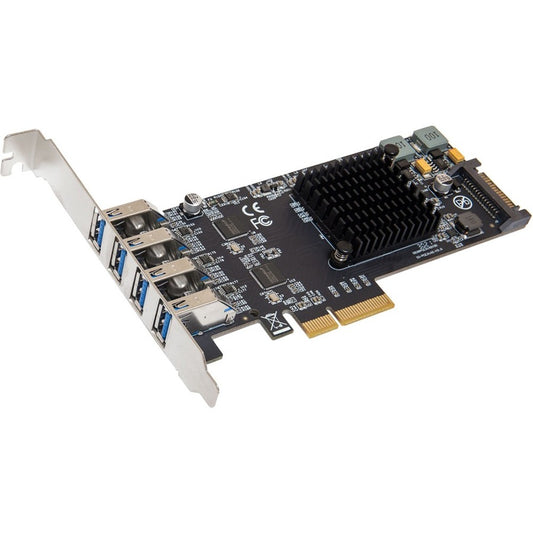 IO Crest USB 3.2 Gen 2 (10 Gbps) 4 Port Type-A PCI-e 3.0 x4