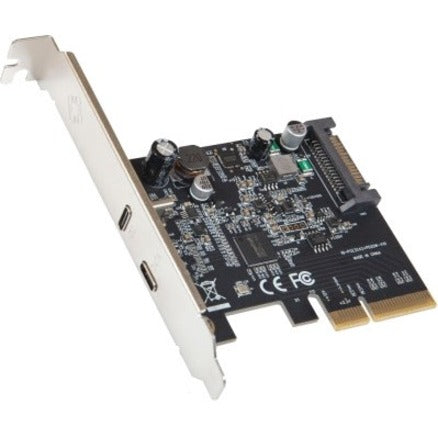 SYBA Multimedia USB-C 3.2 Gen 2x2 + 20W QC Port PCI-e Gen 3 x4 Expansion Card