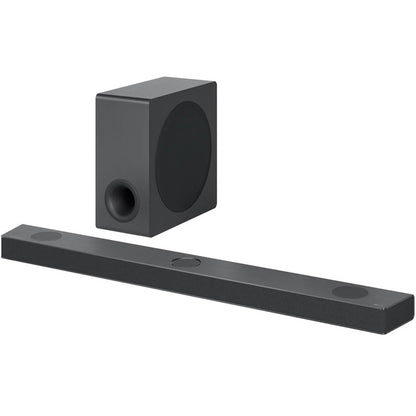 LG S90QY 5.1.3 Sound Bar Speaker - 570 W RMS - Alexa Google Assistant Supported - Dark Steel Silver