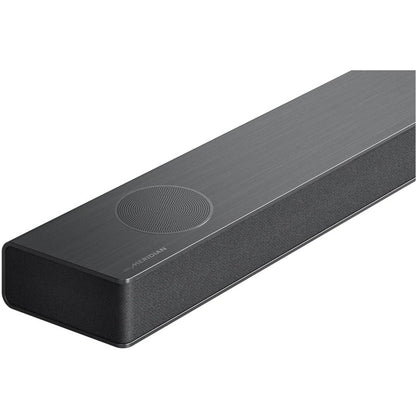 LG S90QY 5.1.3 Sound Bar Speaker - 570 W RMS - Alexa Google Assistant Supported - Dark Steel Silver