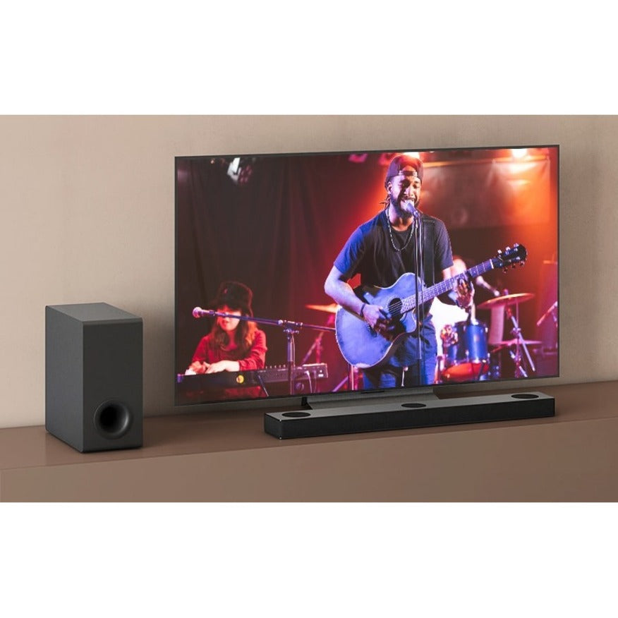 LG S80QY 3.1.3 Bluetooth Sound Bar Speaker - 480 W RMS - Google Assistant Alexa Supported - Black