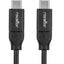 Rocstor Premium USB-C Charging Cable 2m 6ft - Up to 100W PD-M/M- Black
