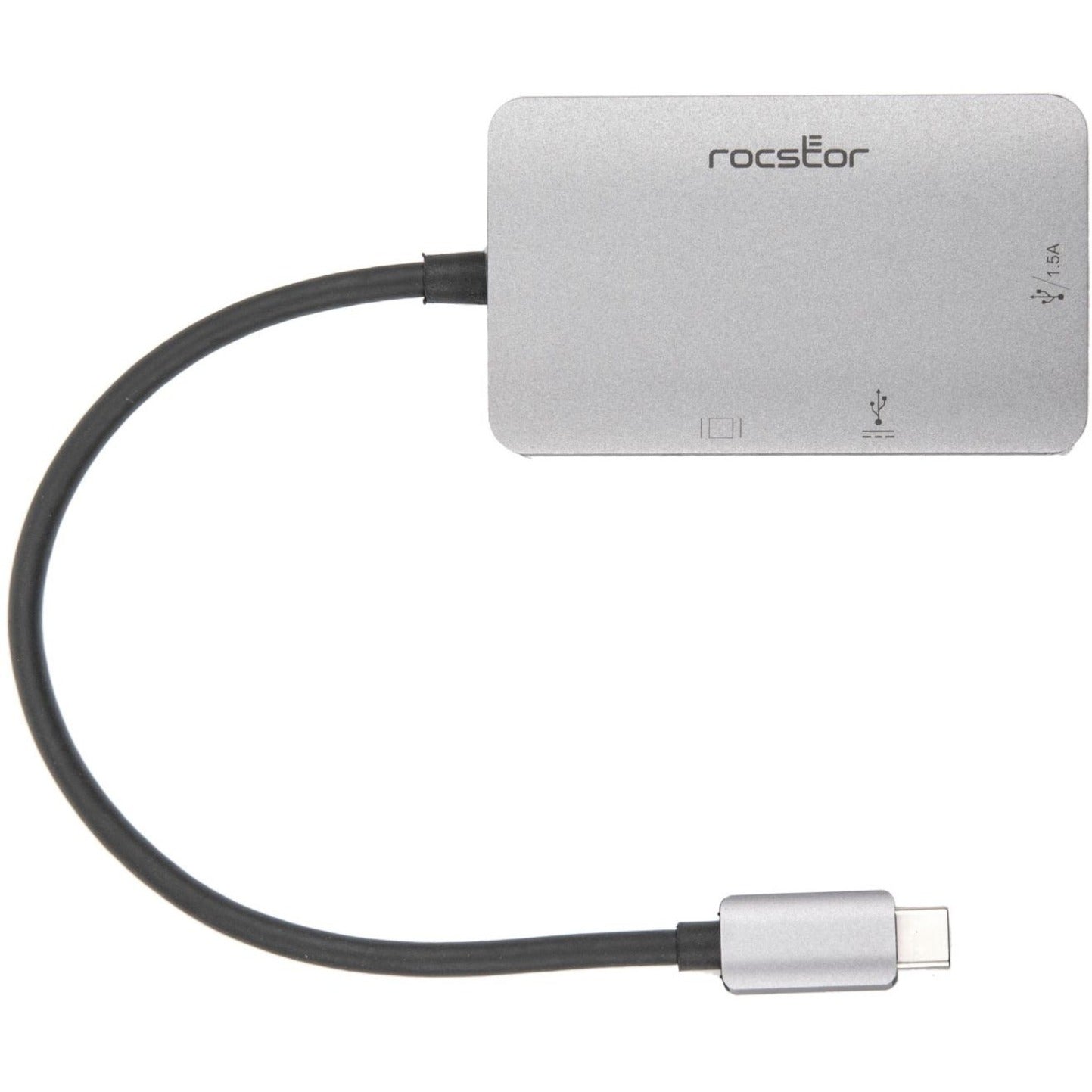 Rocstor Premium USB-C to HDMI 4K Adapter USB-C 100W PD Charging & USB Type-A port