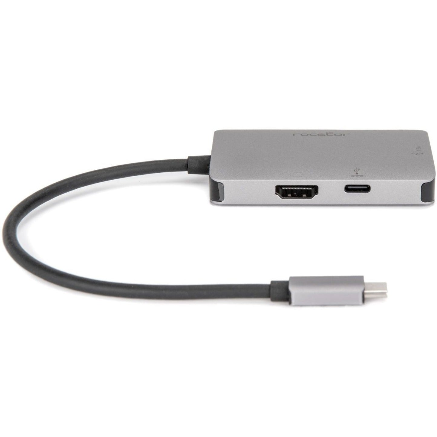 Rocstor Premium USB-C to HDMI 4K Adapter USB-C 100W PD Charging & USB Type-A port