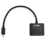 Rocstor Premium USB C to HDMI 2.0 or DisplayPort 1.4a Monitor Adapter - MST Mode