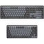 Logitech MX Mechanical Mini Minimalist Wireless Illuminated Keyboard (Clicky) (Graphite)