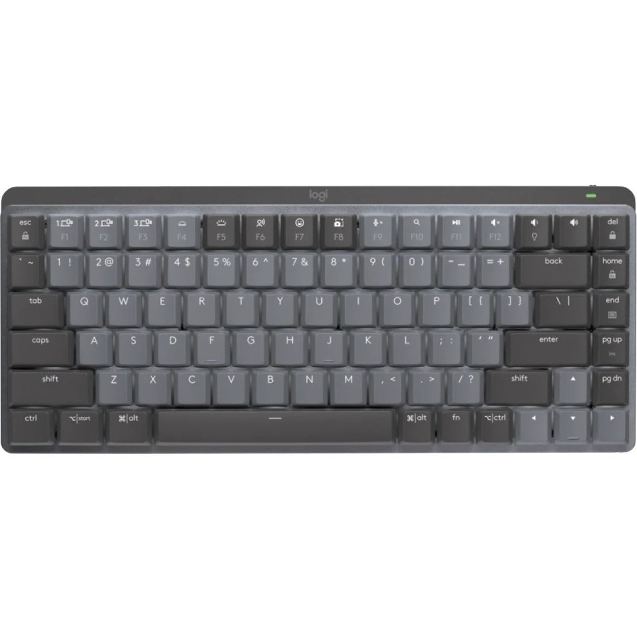 Logitech MX Mechanical Mini Minimalist Wireless Illuminated Keyboard (Clicky) (Graphite)