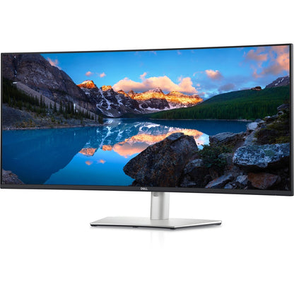 Dell UltraSharp U4021QW 39.7" 5K2K WUHD Curved Screen LCD Monitor - 21:9 - Black Silver