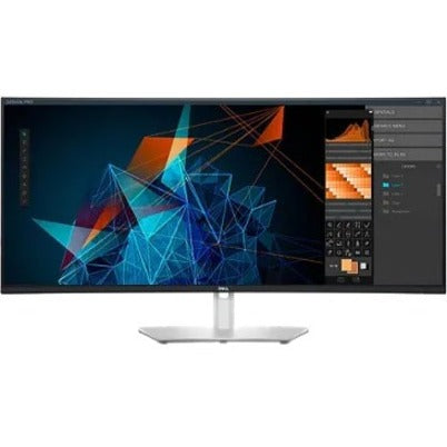 Dell UltraSharp U4021QW 39.7" 5K2K WUHD Curved Screen LCD Monitor - 21:9 - Black Silver