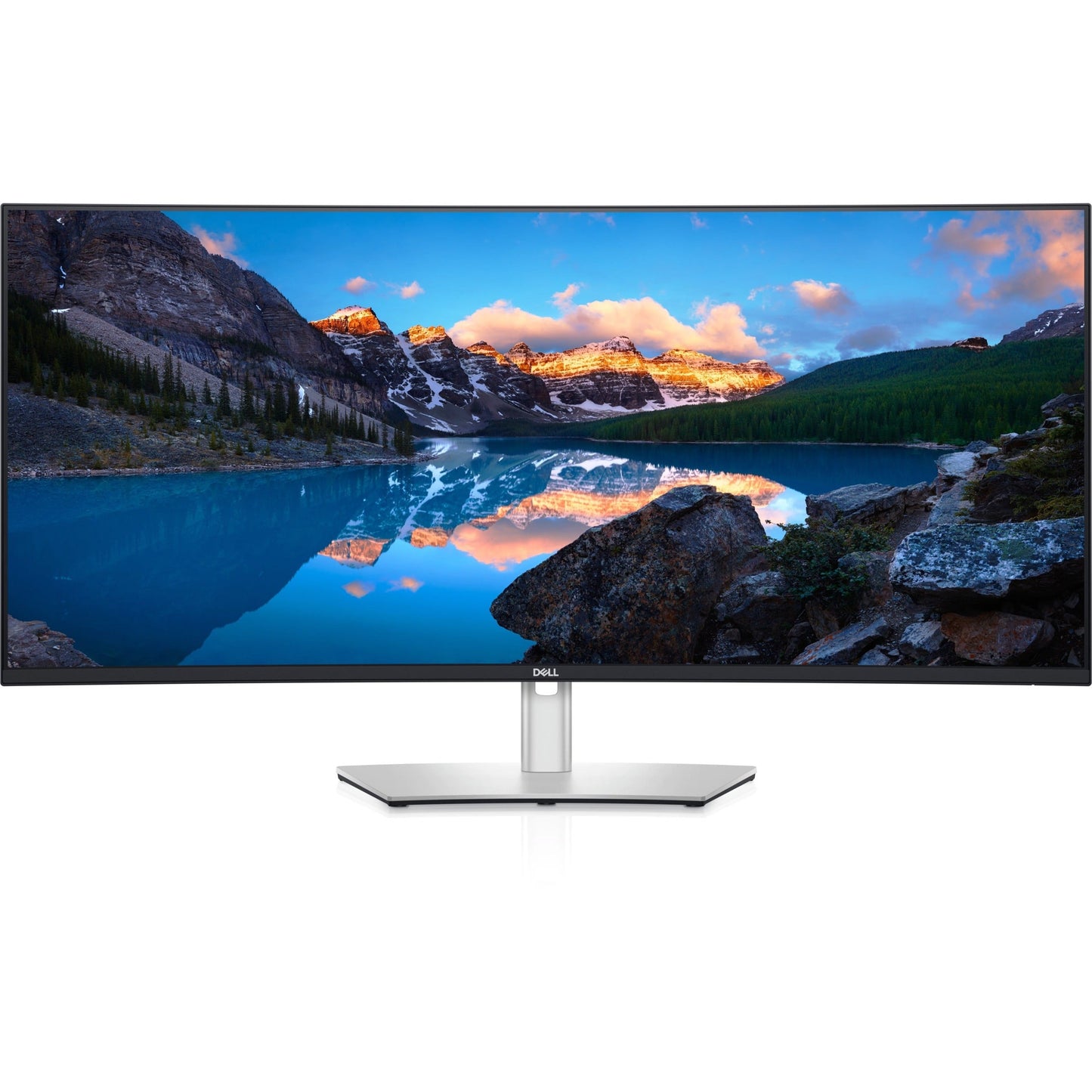 Dell UltraSharp U4021QW 39.7" 5K2K WUHD Curved Screen LCD Monitor - 21:9 - Black Silver