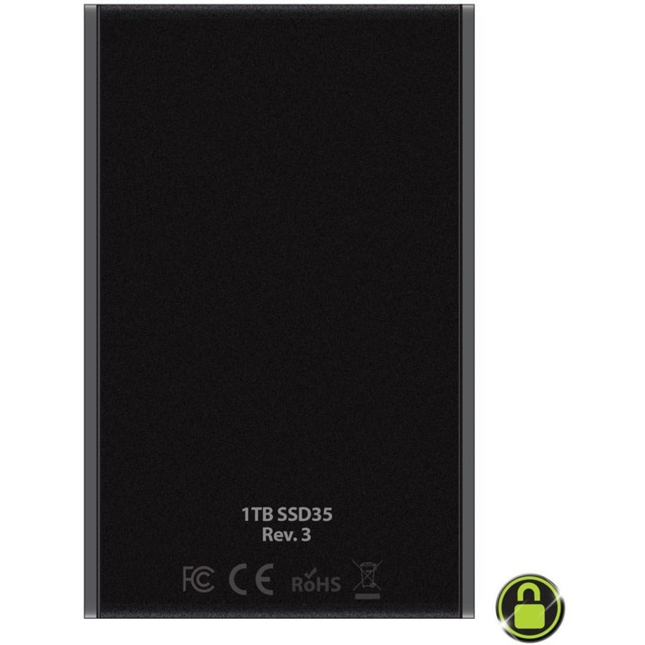 Defender SSD 35 AES 256-Bit Hardware Encrypted External Solid State Drive