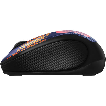 Logitech Design Collection Limited Edition Wireless Mouse with Colorful Designs - USB Unifying Receiver 12 months AA Battery Life Portable & Lightweight Easy Plug & Play with Universal Compatibility - FOREST FLORAL