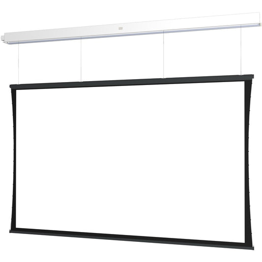 Da-Lite Tensioned Advantage Series Projection Screen - Ceiling-Recessed with Plenum Rated Case and Trim - 130" Screen